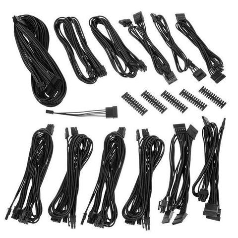 BitFenix ALCHEMY 2.0 PSU CABLE KIT for EVGA SuperNOVA T2-P2-G2 Power Supply, EVG-SERIES - Black (BFX-ALC-EVGKK-RP)