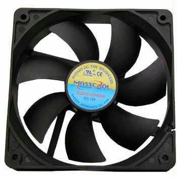 MassCool 120mm 3&4Pin Case Fan