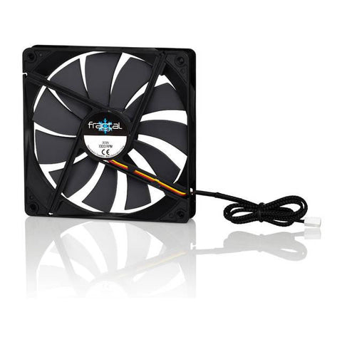 Fractal Design Silent Series R2 Blackout Edition FD-FAN-SSR2-120-BK 120mm Case Fan