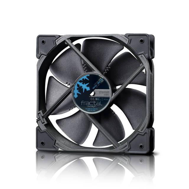 Fractal Design Venturi HP-12 PWM FD-FAN-VENT-HP12-PWM-BK 120mm Case Fan (Black)