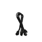 BitFenix Alchemy Multisleeved 20cm 4Pin Molex Male to 3x 3Pin Fan Male 12V Adapter Cable (Black)