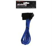 BitFenix Alchemy Multisleeved 20cm 4Pin Molex Male to 3x 3Pin Fan Male 5V Adapter Cable (Blue)