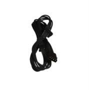 Bitfenix Alchemy Multisleeved 20cm 4Pin Molex Male to 4x SATA Power Adapter Cable (Black)