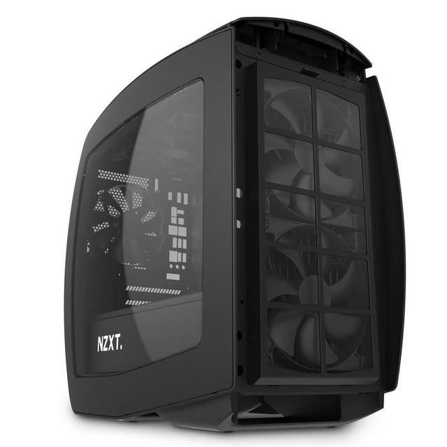 NZXT Manta No Power Supply Mini-ITX Case (Matte Black)