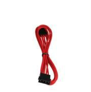 BitFenix Alchemy Multisleeved 45cm 4Pin Molex Male to 4Pin Molex Female Extension Cable (Red)