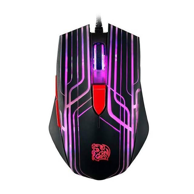 Thermaltake Tt eSPORTS TALON MO-TLN-WDOOBK-01 Wired USB Optical Gaming Mouse w- 3000 DPI (Black)