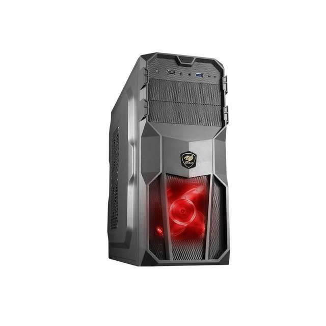 Cougar MX200 No Power Supply ATX Mid Tower (Black)