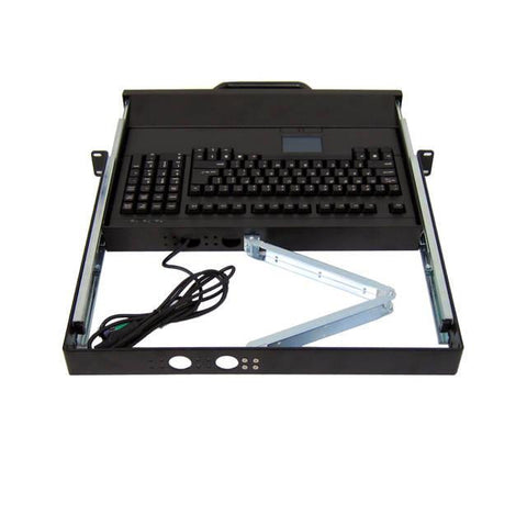 Norco PIK-230B 1U Rackmount Touch-Pad Keyboard PS2 Port Drawer