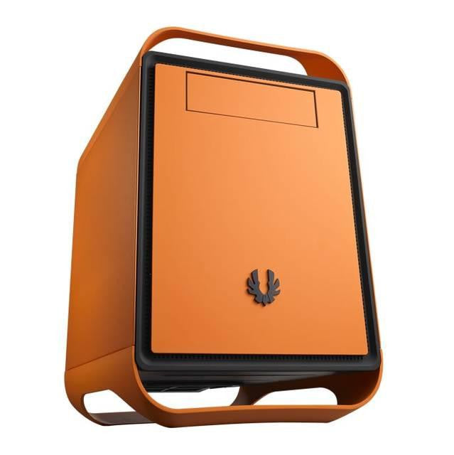 BitFenix Prodigy M BFC-PRM-300-OOXKK-RP No Power Supply MicroATX Case (Orange)