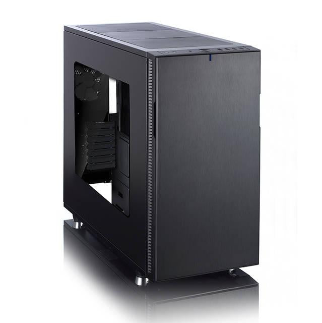 Fractal Design Define R5 Blackout No Power Supply ATX Mid Tower w- Window (Black)