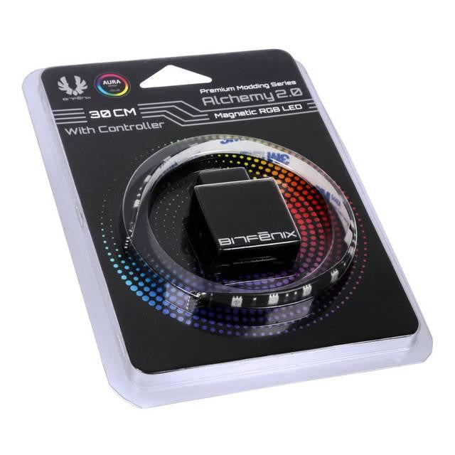 BitFenix Alchemy 2.0 RGB LED Magnetic Strip + Controller - 30cm