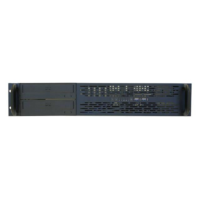 NORCO RPC-231 No Power Supply 2U Rackmount Server Chassis (Black)