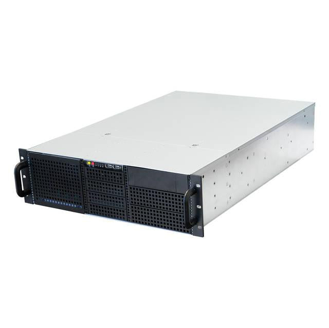 NORCO RPC-370 No Power Supply 3U Rackmount Server Chassis (Black)