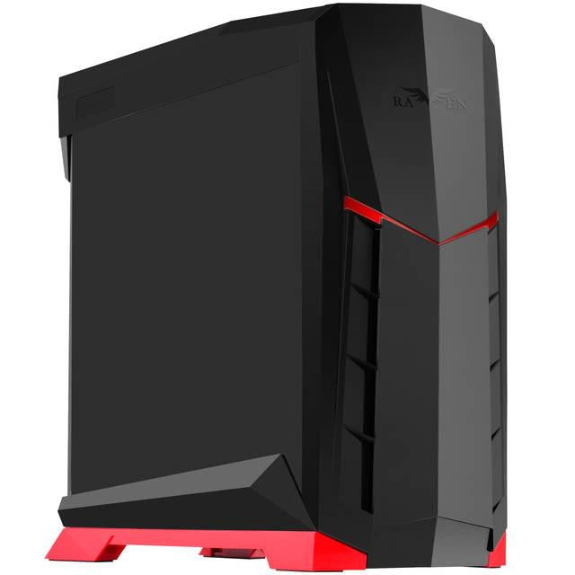 SilverStone Raven X Series RVX01BR-W No Power Supply ATX Mid Tower (Black w- Red Trim)