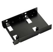 SilverStone SST-SDP08B 2x 2.5" to 3.5" Bay Converter (Black)