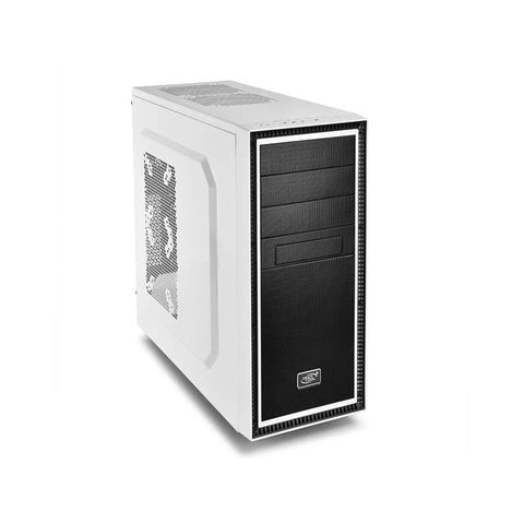 DEEPCOOL TESSERACT WH No Power Supply ATX Mid Tower (White)