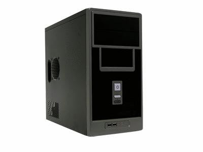 APEX TM-366-BK 300W MicroATX Case (Black-Silver)