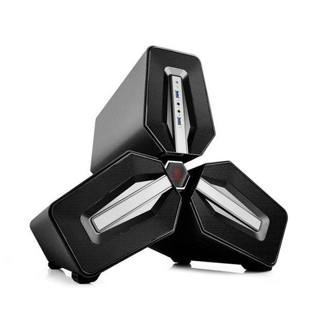 DEEPCOOL TRISTELLAR No Power Supply Mini-ITX Case (Black)