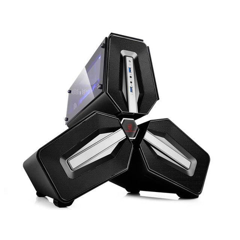 DEEPCOOL TRISTELLAR SW No Power Supply Mini-ITX Case (Black)