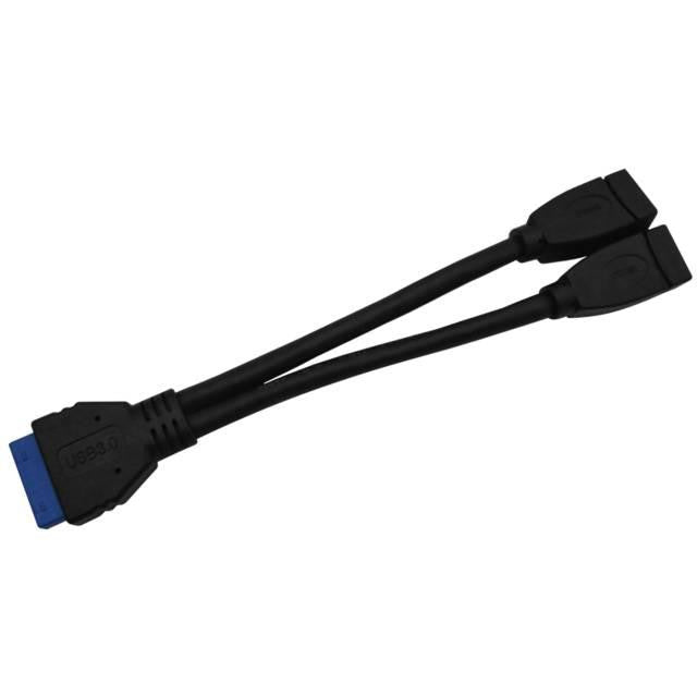 BitFenix BFA-U3-KU3IU3-RP 16.5cm USB 3.0 Internal to USB External Female Adapter Cable