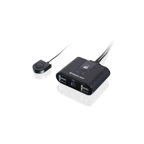 IOGEAR GUS402 2x4 USB 2.0 Peripheral Sharing Switch