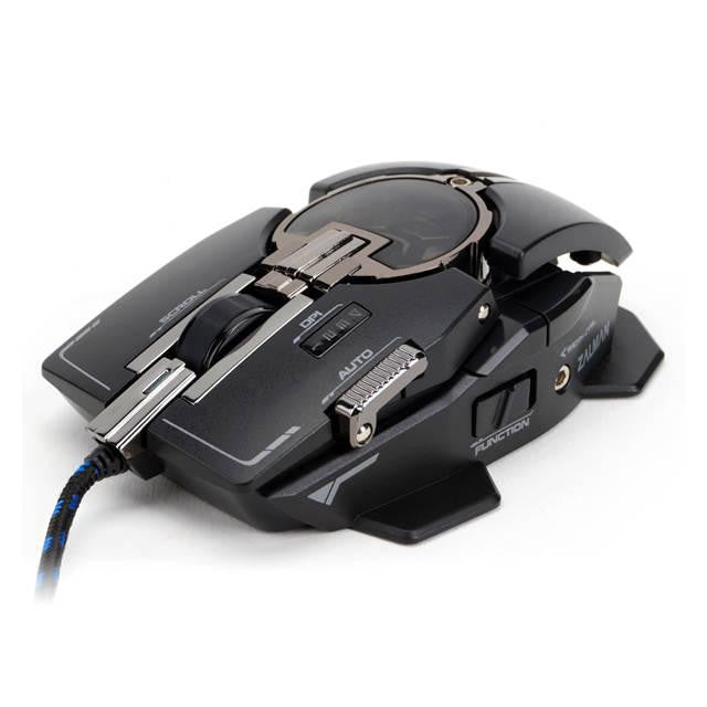 Zalman ZM-GM4 Wired USB Laser Gaming Mouse w- 1000 DPI (Black)