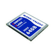 Super Talent 300X 64GB I-Temp CF Memory Card (MLC)