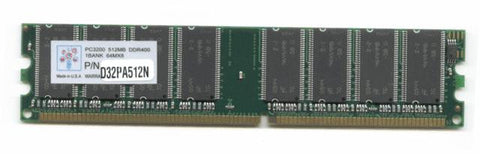 Super Talent D400 512MB-64x8 No Heatsink Memory