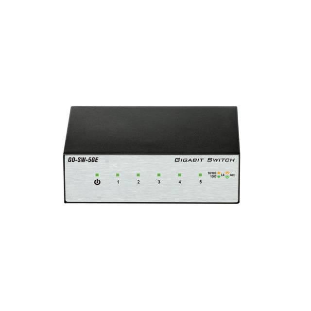 D-Link GO-SW-5GE 5-Port Unmanaged Gigabit Desktop Switch