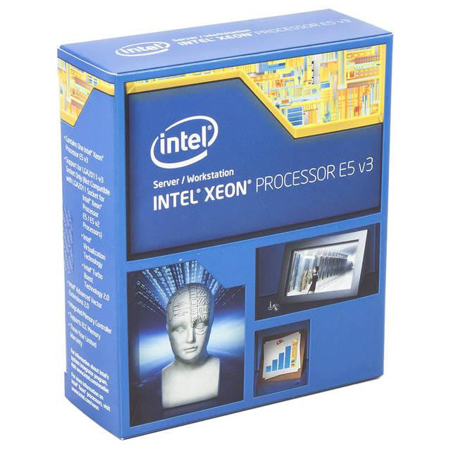 Intel Xeon E5-1620 v3 Quad-Core Haswell Processor 3.5GHz 0GT-s 10MB LGA 2011-3 CPU w-o Fan, Retail