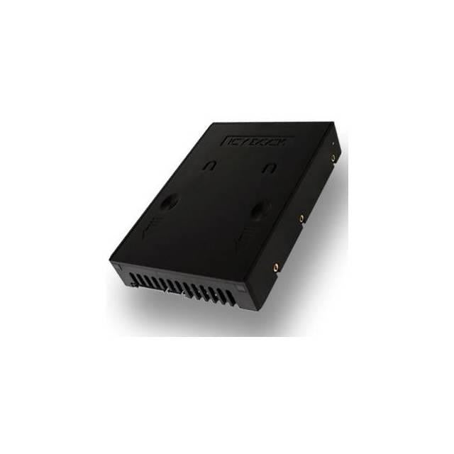 ICY DOCK MB882SP-1S-1B 2.5 inch to 3.5 inch SSD-SATA Hard Drive Converter (Black)