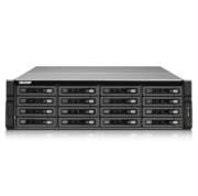 QNAP TS-EC1679U-SAS-RP-US Intel Xeon E3-1245 v2 3.4GHz- 8GB RAM- 4GbE- 16SATA3- USB3.0- 16-Bay 3U Rackmount NAS for Enterprise