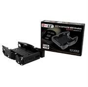 ICY DOCK EZ-FIT MB990SP-B Tool-less Dual 2.5 inch to 3.5 inch SATA & IDE SSD-Hard Drive Mounting Kit w- 3.5 inch Bracket (Black)