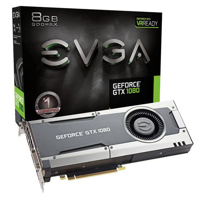 EVGA NVIDIA GeForce GTX 1080 GAMING 8GB GDDR5X DVI-HDMI-3DisplayPort PCI-Express Video Card