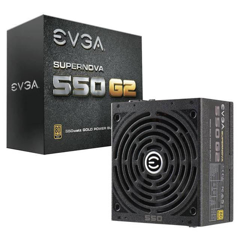 EVGA SuperNOVA 550 G2 220-G2-0550-Y1 550W 80 PLUS Gold ATX12V & EPS12V Power Supply