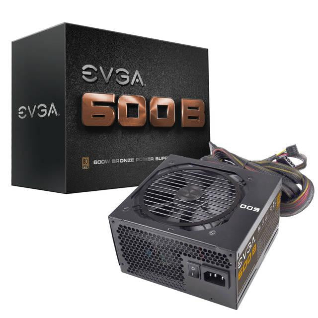 EVGA 600B Bronze 100-B1-0600-KR 600W 80 PLUS Bronze ATX12V & EPS12V Power Supply