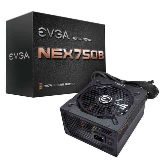 EVGA SuperNOVA 750 B1 110-B1-0750-VR 750W 80 PLUS Bronze ATX12V & EPS12V Power Supply