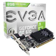 EVGA NVIDIA GeForce GT 610 2GB GDDR3 DVI-HDMI-VGA PCI-Express Video Card