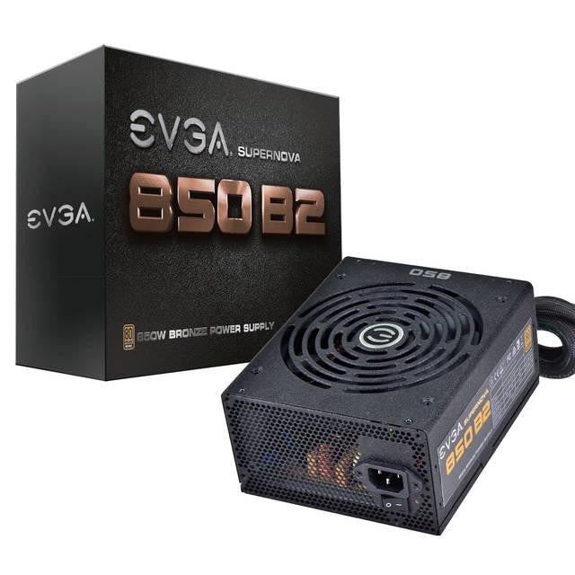 EVGA SuperNOVA 850 B2 110-B2-0850-V1 850W 80 PLUS Bronze ATX12V & EPS12V Power Supply