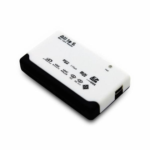 iMicro EXT-103C-W External Card Reader with micro SD Card slot (White)