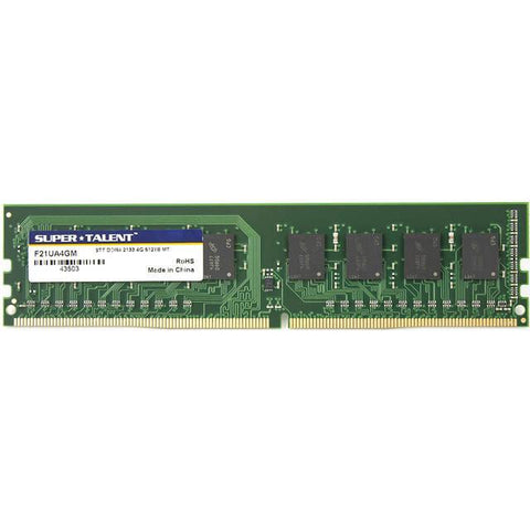 Super Talent DDR4-2133 4GB-512Mx8 CL15 Micron Chip Memory