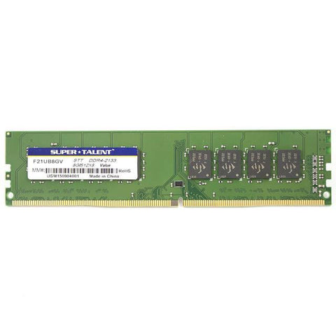 Super Talent DDR4-2133 8GB-512Mx8 CL15 Value Memory