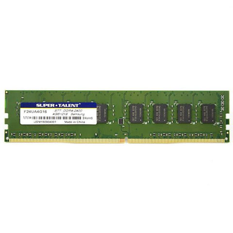 Super Talent DDR4-2400 4GB-512Mx8 CL16 Memory