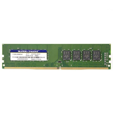 Super Talent DDR4-2400 8GB-512Mx8 Value Memory