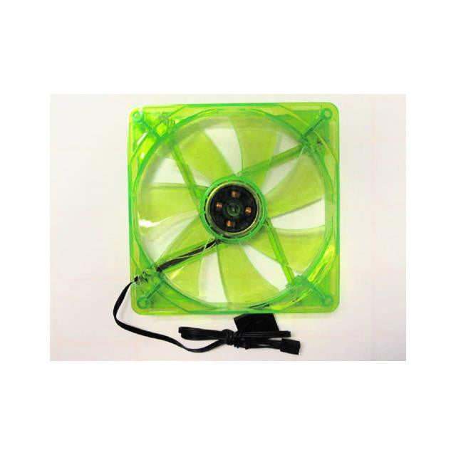 Apevia 14SL-GN 140mm UV Green LED Case Fan