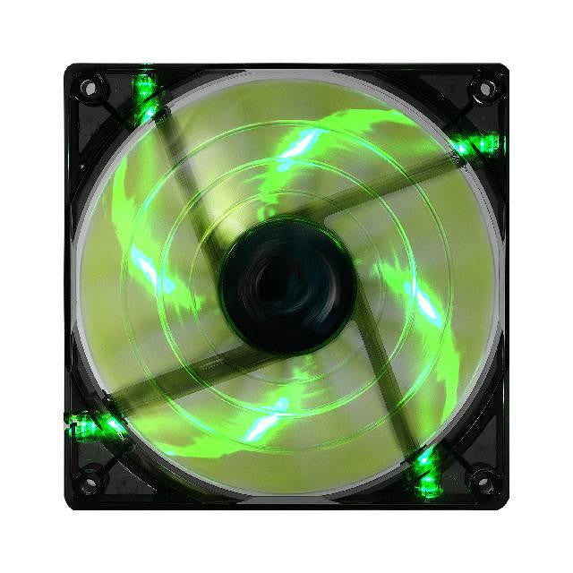 AeroCool Shark 120mm Green LED Case Fan