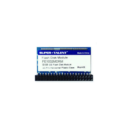 Super Talent 40-pin IDE Horizontal 32GB IDE Flash Disk Module (MLC)