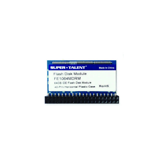 Super Talent 40-pin IDE Horizontal 64GB IDE Flash Disk Module (MLC)