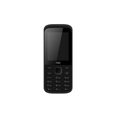 FIGO DUOS GSM 2.4 inch 32MB- 32MB- Dual SIM Cellphone (Black)