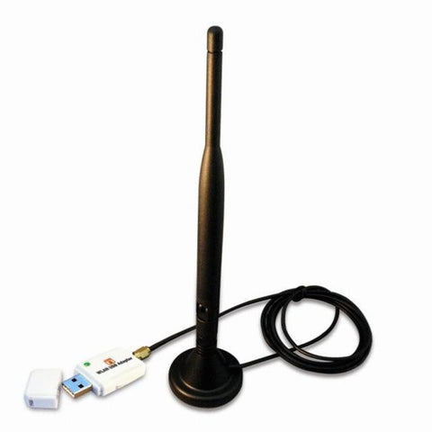 HiRO 802.11n Wireless USB Network Adapter w- High-Gain OMNI Direction 5dBi External Antenna